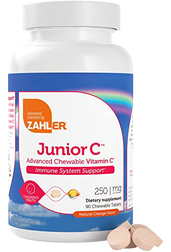 Zahler Junior C Advanced Vitamina C Para Niños - 32lcb