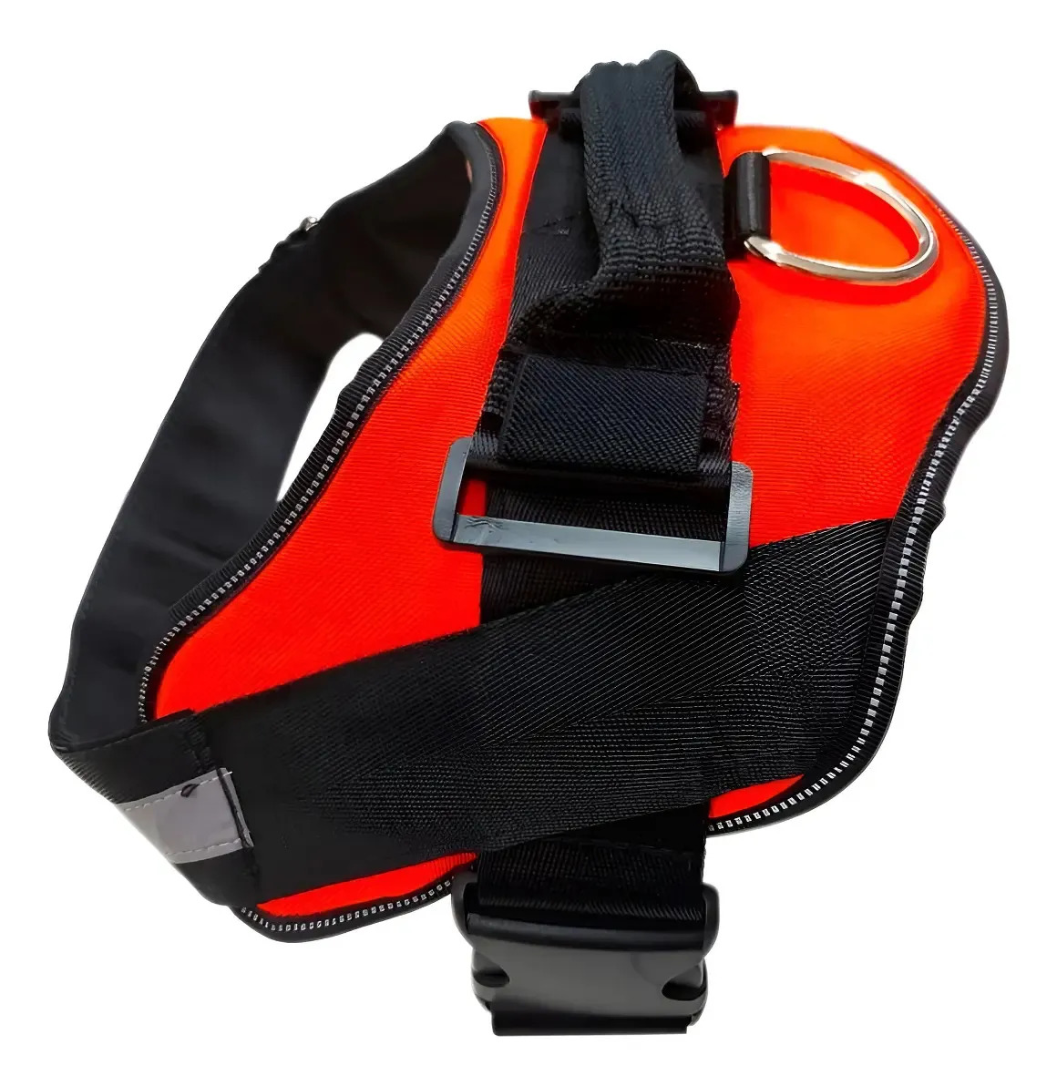 Pretal Arnes Acolchonado Pechera Para Perros Del S Al Xxl Color Naranja Fluo Talle Del Arnés Xl