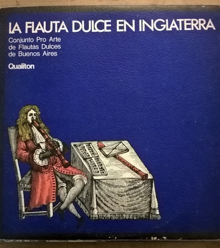 Conjunto Pro Arte La Flauta Dulce En Inglaterra Lp / Kktus