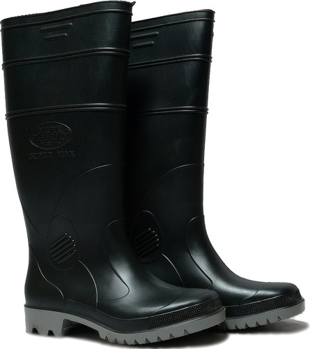 Bota Pvc Industrial Negra Calfor Pampeana