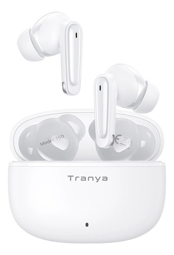 Fone Ouvido Sem Fio Tranya T50 Bluetooth 5.3 In-ear Branco