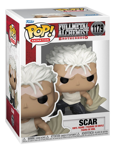 Funko Pop Original Scar Full Metal Alchemist