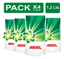 Comprar Packx4 Detergente Líquido Ariel Concentrado 1.2 L