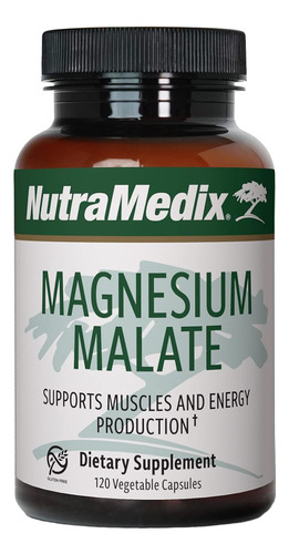 Malato Magnesio Salud Muscular Osea Articulaciones 120 Cap