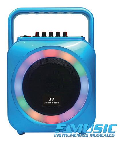 Parlante Portatil Potenciado Audio Sonic As605 Bluetooth Liq