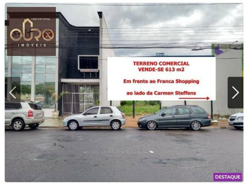 Imagem 1 de 8 de Terreno À Venda, 613 M² Por R$ 1.200.000 - Residencial Amazonas - Franca/sp - Te0168
