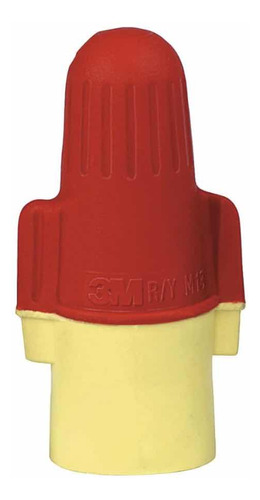 Capuchón Conector 3m 50pz Para Cable Rojo/amarillo Cal. 18-8