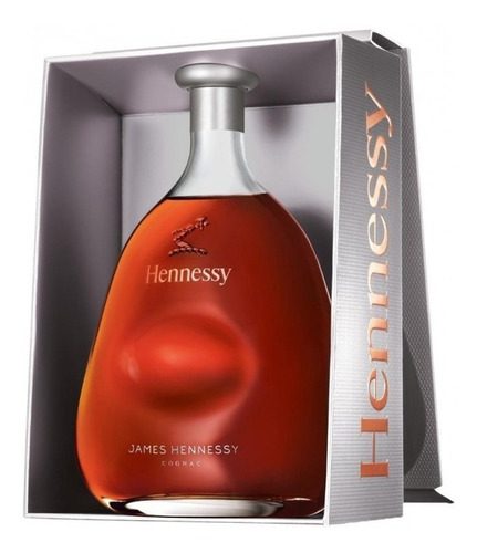 Cognac Frances James Hennessy 1000ml En Estuche
