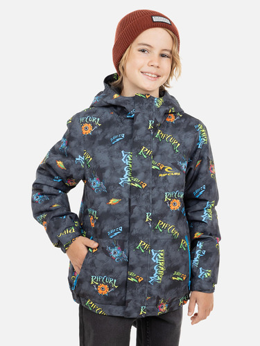 Parka Snow Originals Insulated Jacket Juvenil Negro Rip Curl