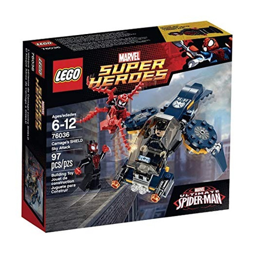 Kit De Ataque Cielo Escudo De Construcción Lego Super Heroes