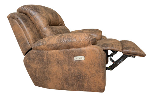 Sillon Reclinable Café Jaspeado
