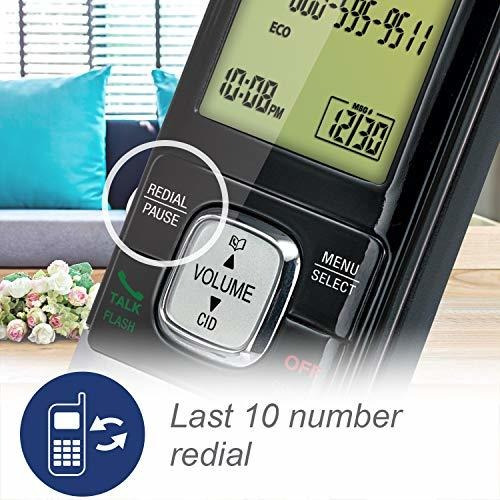 Teléfono Vtech Cs6719-2 Con Base Identificador De Llamadas Gris