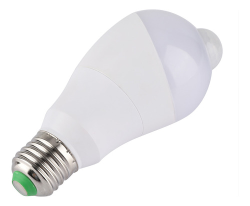 Bombilla Led Con Sensor De Movimiento, Cabezal De Detección