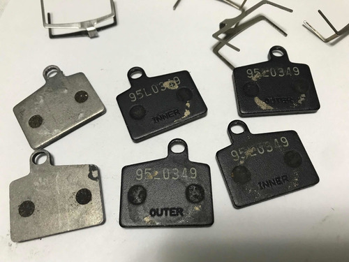 3 Pares De Pastilha De Freio Bike Hayes Stroker Semi Novas (Usado)