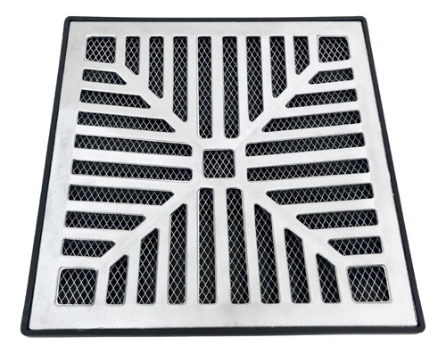 Alo 30x30 Alumínio Concova Saída 100mm Com Difusor