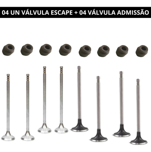 Cabeçote Com Válvulas Gol Parati At/mi 1.0 8v 1996 Até 2002