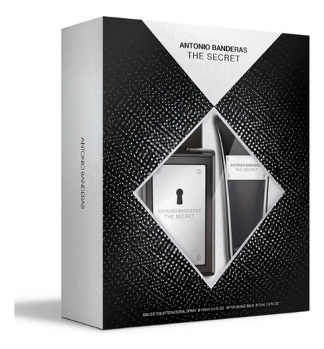 Set The Secret Edt 100ml+after Shave75ml De Antonio Banderas