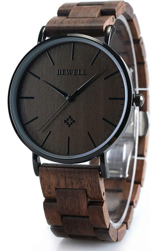 Bewell Relojes De Madera Para Hombre Y Mujer Reloj De