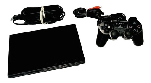 Playstation 2 (ps2) Slim Completo + Jogo (Recondicionado)