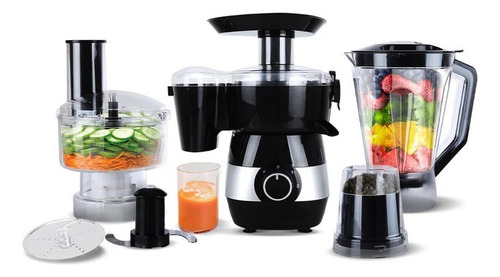 Procesador Licuadora Extractor Verduras Frutas 6 En 1 Raf