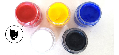 Imagen 1 de 1 de Base Cremosa Maquillaje Titi Mini Pote 5gr Rojo