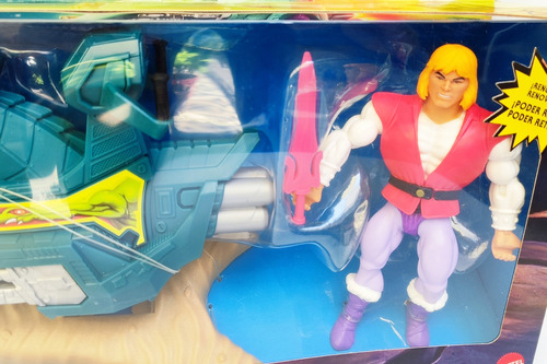 He-man Príncipe Adam Jet Sled Figura Mattel