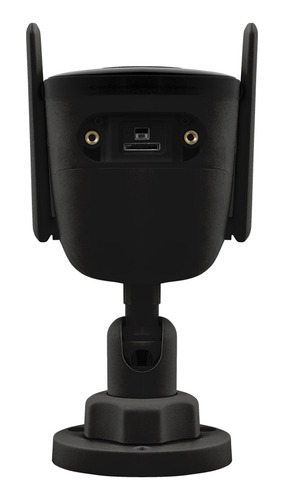 Kit 9 Câmera Wi-fi Zoom Áudio Externa Im5 Sc Black Intelbras