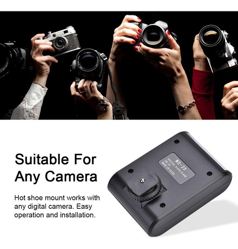 Flash De Cámara Speedlite Mini, Linterna Digital Portátil Co