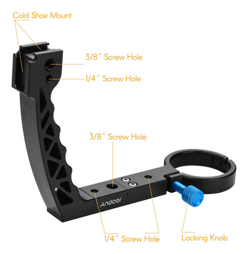 Mango Gimbal Ronin Handle Andoer S Alloy Stabilizer Dji