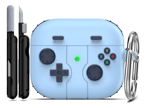 Funda De Silicona Para AirPods Gen 3 Con Llavero