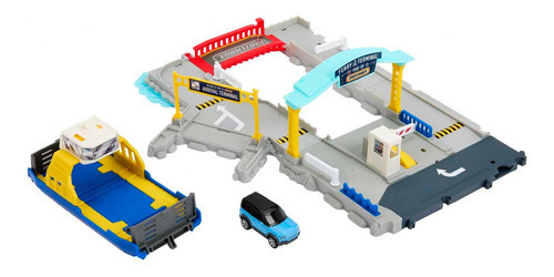 Matchbox Basics Pista De Juguete De Acción Puerto De Ferry C