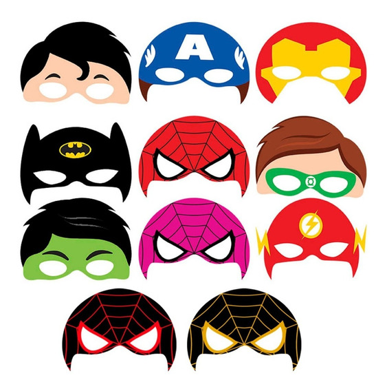 Mascaras De Carton De Spiderman | MercadoLibre ?