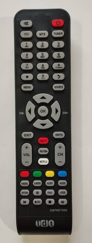 Control Remoto Tv Hitachi Smart Tv Modelo Le32m4s9