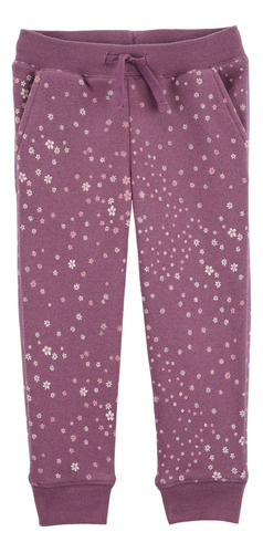 Pantalón Deportivo De Algodón, Diseño Floral Oshkosh 2p89