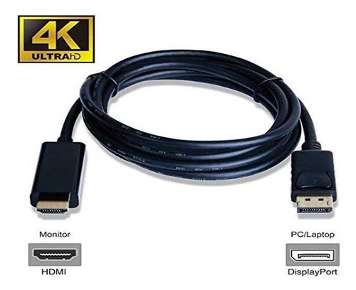 Cable Displayport A Hdmi 2k X 4k 1.8m