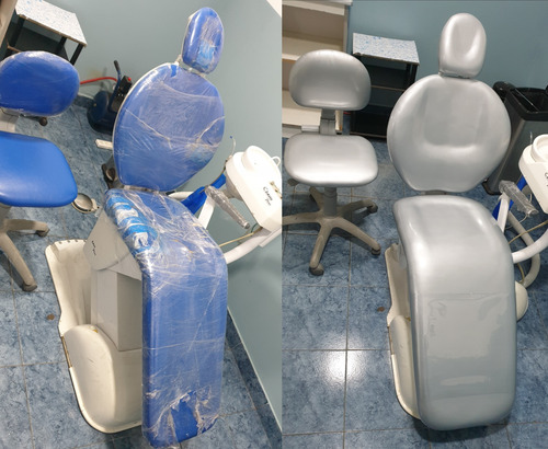 Retapizado Odontologico Reparacion De Goma Espuma Y Base