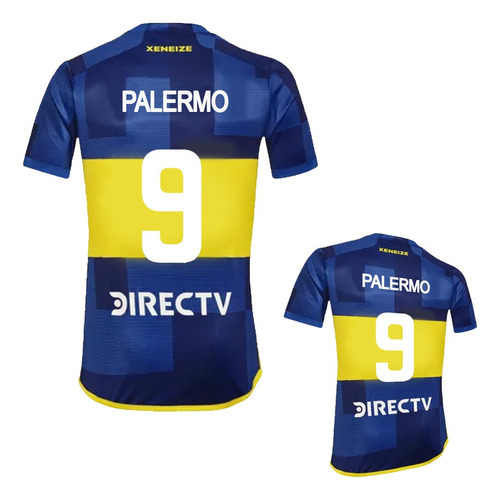 Camiseta Boca Juniors Homenaje A Palermo Tela Deportiva