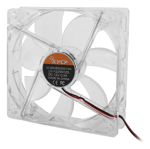 Qtqgoitem Dc Led Vane Disipador Calor Cpu Ventilador Mm Para