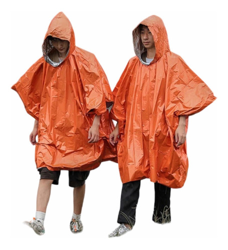 Poncho Impermeable Capa De Lluvia Chubasquero De Emergencia