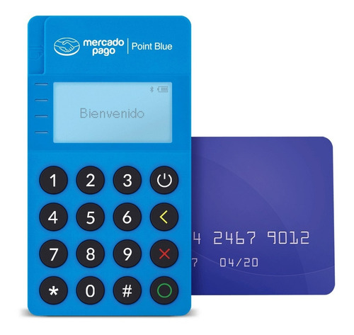 Point Blue Lector De Tarjetas Mercado Pago Bluetooth