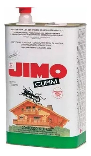 Protector Madera Jimo Cupim 5l Polillas Taladros Insectos