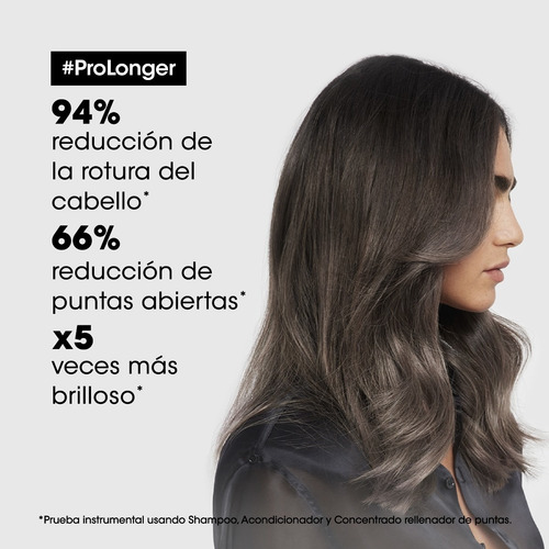 Imagen 5 de 6 de Shampoo L'oréal Professionnel Serie Expert Pro Longer En Botella De 300ml Por 1 Unidad