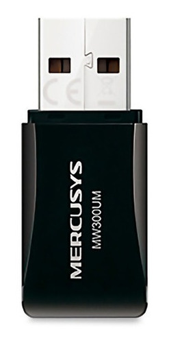 Adaptador Wi Fi Usb Nano N300 Mercusys Mw300 