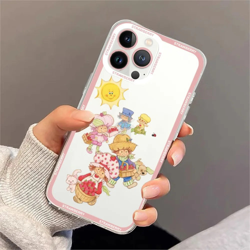 Funda De Teléfono Strawberries Shortcakes Para iPhone 11, 12