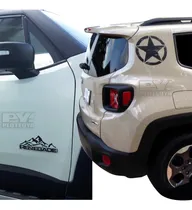 Comprar Calcos Estrellas + Montañas +cubre Zocalos Jeep Renegade