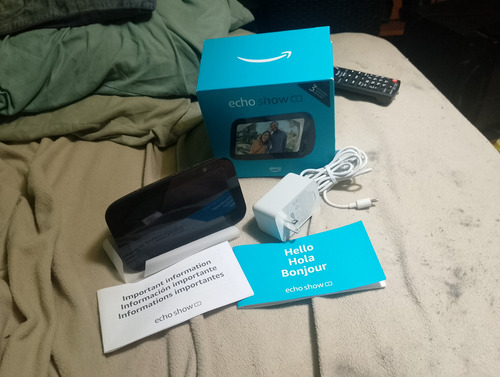 Amazon Echo Show 5 Negro De 3era Generación. (Usado)
