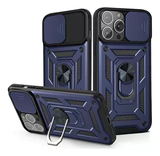 Funda Case For Xiaomi Note 11s Holder Protector Camara Azul