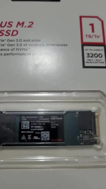 Ssd M.2 1tb Sandisk Plus Nvme 2280 | Parcelamento sem juros