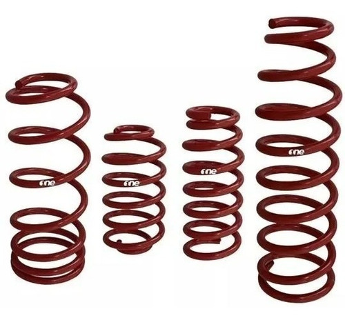 Kit Espiral Resorte Suspensión X 4 Toyota Corolla Progresivo