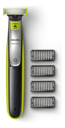 Barbeador Philips OneBlade QP2530  verde-lima e cinza-marengo 100V/240V